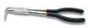 Beta 1009L/C – Pinza a becchi mezzotondi lunghissimi zigrinati piegati a 90° per impieghi speciali manici ricoperti con 2 strati di PVC antiscivolo