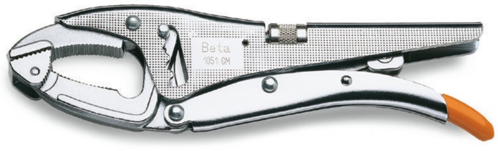 [010510250] Pinza autobloccante a doppia regolazione, ganascia oscillante Beta 1051GM