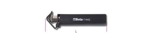 Beta 1144G – Spellacavi con lama regolabile per tagli trasversali e longitudinali