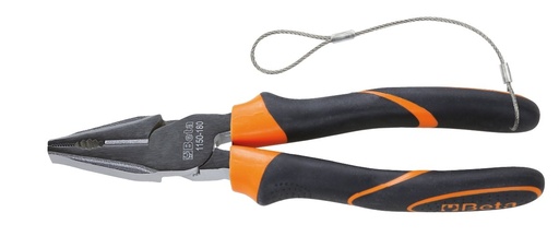 Beta 1150BM-HS – Pinze universali a grande effetto, cromate, impugnatura bimateriale H-SAFE