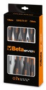 Beta 1207E/TX-D – Serie di 7 chiavi maschio con impugnatura Evox per viti con impronta Torx(R)