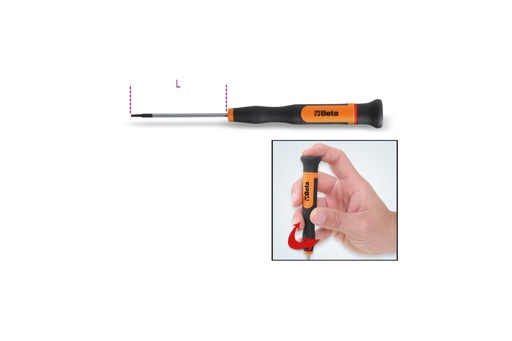 Beta 1257TX – Microgiravite a chiave maschio per viti con impronta Torx®