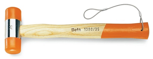 Beta 1390HS – Mazzuole con battenti intercambiabili in materiale plastico manico in legno H-SAFE