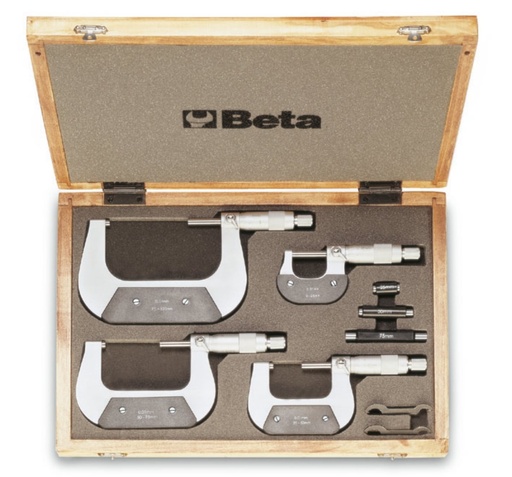 Beta 1658/C4 – Assortimento di 4 micrometri 1658