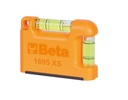 Beta 1695XS – Livella tascabile con base a "V" magnetica in alluminio profilato 2 fiale infrangibili precisione 1mm/m