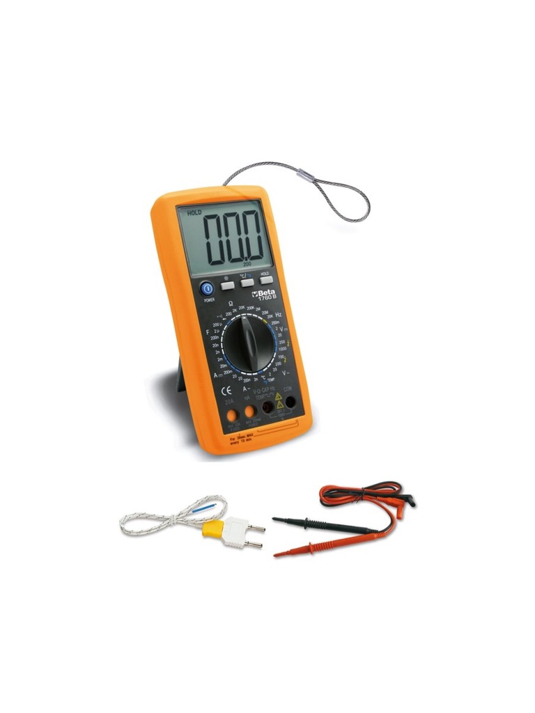 [017604012] Multimetro digitale H-SAFE Beta 1760BHS