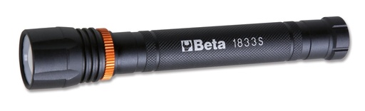 Beta 1833S – Torcia LED ad alta luminosità in robusto alluminio anodizzato, fino a 500 Lumen