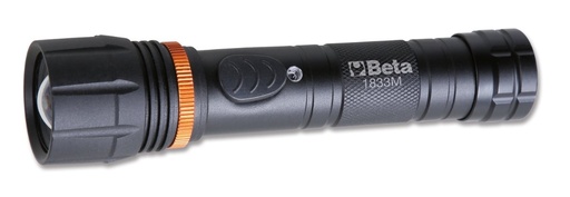 Beta 1833M – Torcia LED ad alta luminosità in robusto alluminio anodizzato, fino a 700 Lumen