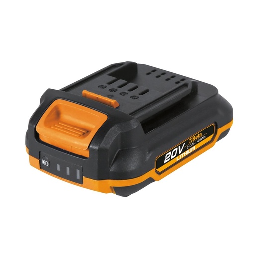 Beta 1994B 20V-2AH – Batteria agli ioni di litio da 2 Ah per utensili 20V