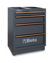 Beta C45PRO 2.0 M4 – Modulo fisso con 4 cassetti per arredo officina C45PRO 2.0