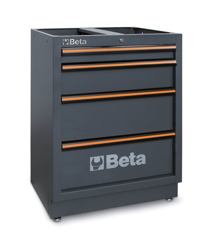 Beta C45PRO 2.0 M4 – Modulo fisso con 4 cassetti per arredo officina C45PRO 2.0
