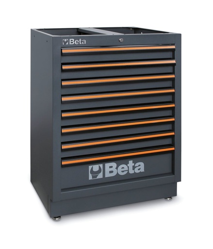 Beta C45PRO 2.0 M8 – Modulo fisso con 8 cassetti per arredo officina C45PRO 2.0