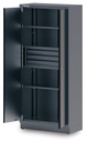 Beta C45PRO 2.0 AS2/3C – Armadio in lamiera a 2 ante con 3 cassetti e staffa per arredo officina C45PRO 2.0