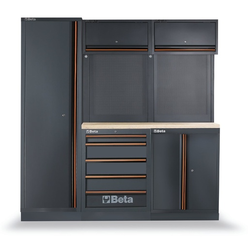 Beta C45PRO 2.0 BW – Combinazione arredo officina C45PRO 2.0