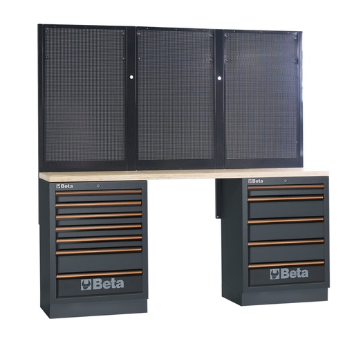 Beta C45PRO 2.0 BPW-2,0 – Combinazione banchi arredo officina C45PRO 2.0