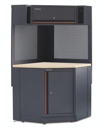 Beta C45PRO 2.0 CORNER/W – Angolo completo autoportante per arredo officina C45PRO 2.0