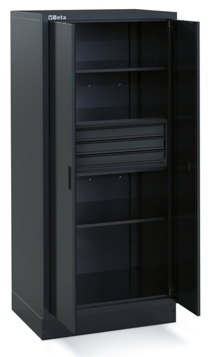 Beta RSC50 2.0 A2/3C – Armadio in lamiera a 2 ante con 3 cassetti per arredo officina RSC50 2.0