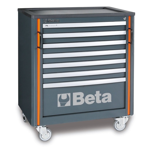 Beta C55C7 – Cassettiera mobile con 7 cassetti per arredo officina