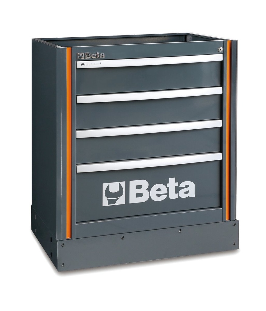 [055000212] Modulo fisso con 4 cassetti per arredo officina Beta C55M4