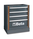 Beta C55M4 – Modulo fisso con 4 cassetti per arredo officina