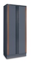 Beta C55A2 – Armadio in lamiera a 2 ante per arredo officina RSC55