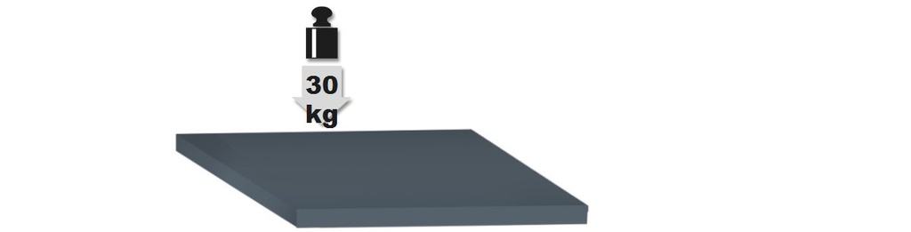 [055000461] Ripiano interno per armadio C55A1 Beta C55A1/R42