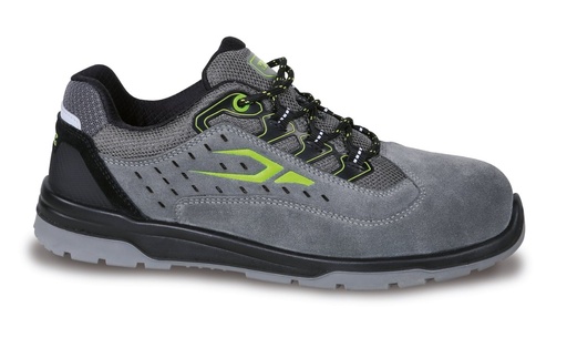 Beta 7317NA – Scarpe in pelle scamosciata traforata con supporto di stabilità al tallone