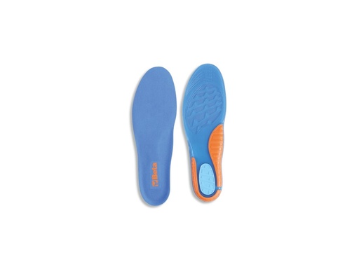 Beta 7398U – Sottopiedi anatomici in TPR GEL con elevato effetto ammortizzante, supporto dell'arco plantare e cuscinetto nella zona del tallone