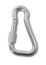 Beta 8276G – Moschettoni asimmetrici con ghiera inox AISI 316