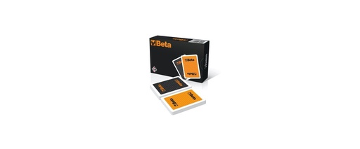 Beta 9526RMN – Set 2 mazzi di 55 carte ramino Modiano®