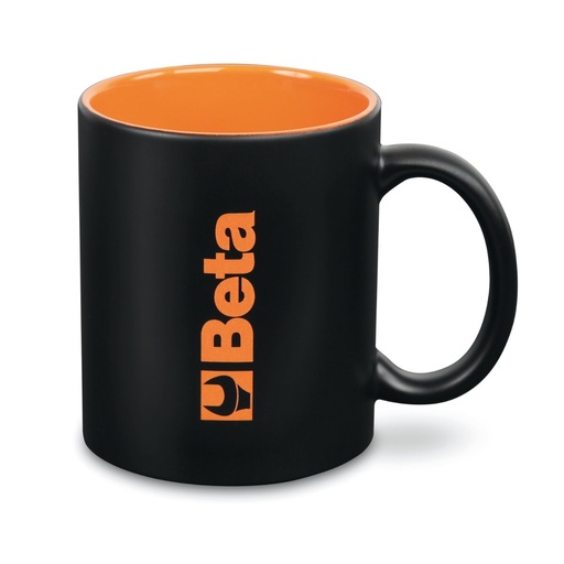 Beta 9527T – Tazza in ceramica nera con logo BETA laserato