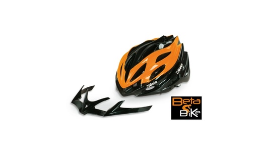 Beta 9539CB – Casco di protezione per ciclismo su strada e mountain bike con frontino removibile - taglie regolabili