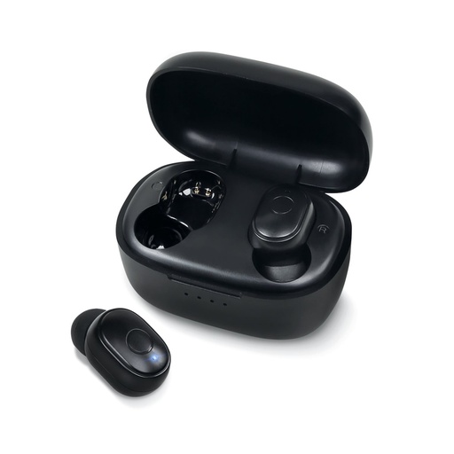 Beta 9549ABW – Auricolari Wireless BT V5.0, con microfono integrato, a ricarica magnetica, con base di ricarica con attacco USB-C