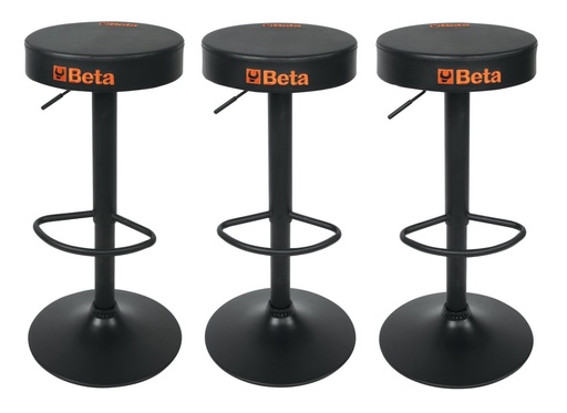Beta 9566S/3 – Set 3 sgabelli ad altezza regolabile