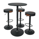 Beta 9566K – Set arredo composto da tavolo e tre sgabelli regolabili in altezza
