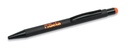 Beta 9592AC – Penna in alluminio nero con gommino touch screen Fornita in astuccio singolo