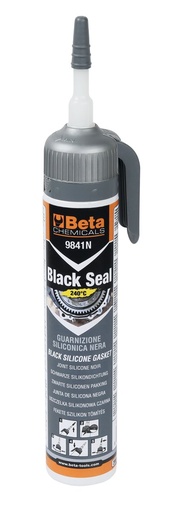 Beta 9841N – Guarnizione siliconica nera a reticolazione acetica