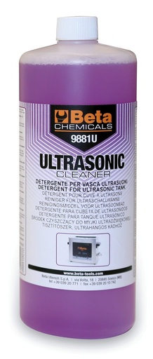 Beta 9881U – Detergente industriale alcalino per vasca ultrasuoni.
