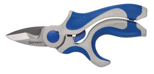Beta 1128 X-PRO EVO – Forbici per elettricisti lame corte microdentate e gola spellacavi