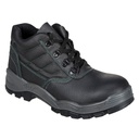 Stivaletto in pelle crosta e acciaio S1 SR