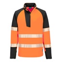 PW3 Felpa Hi-Vis zip 1/4