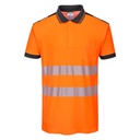 PW3 Polo manica corta Hi-Vis