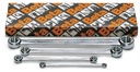 Beta 95FTX/S – Serie di 4 chiavi doppie diritte per viti con teste a profilo Torx® (art. 95FTX)