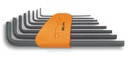 Beta 96L/SP8 – Serie di 8 chiavi maschio esagonale piegate tipo lungo (art. 96L) con supporto