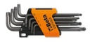 Beta 97BTX/SC8 – Serie di 8 chiavi maschio piegate con un'estremità sferica per viti con impronta Torx®