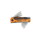 Beta 97TX/BG8 – Serie di 7 chiavi maschio per viti con impronta Torx®