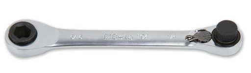 Beta 194 – Chiavi portainserti diritta a cricchetto reversibile 1/4" - 5/16" cromata
