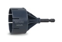 Beta 345U/A – Adattatore per sbavatubi 345U attacco esagonale 1/4" per avvitatori