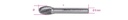Beta 426MD/OV – Lime rotative in metallo duro taglio incrociato HM4