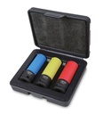 Beta 720LC/C3 – 3 chiavi a bussola Macchina per dadi ruote con inserti polimerici colorati